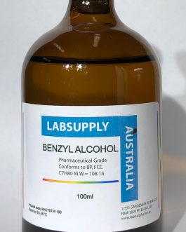 BENZYL ALCOHOL 99.8% Pharma Grade – Conforms to BP, FCC – Crystal clear Undiluted